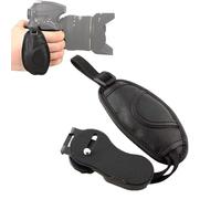 CERFFOOL Dragonne pour appareil photo reflex numérique Canon, Nikon, Olympus, Sony, Panasonic, Pentax, Noir , 15.00×6.00×2.50 cm
