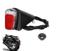 CERFFOOL Feu Arrière pour Ducati Pro II Témoin D'avertissement Lumineux Durable Plastique Feu Stop avec Écrou Pièces de Rechange Accessoires pour Scooter Électriques