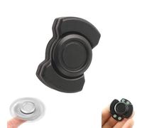 CERFFOOL Hand Spinner EDC Jouet Fidget Slider Toys Finger Gyro en Magnétique Métal ouets Anti-Anxiété Fidget Spinner pour Adultes Enfants Anti-Stress Sensory Toys Jeux de Doigts pour Soulager (Noir)