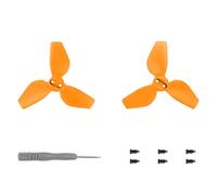 CERFFOOL Hélice de rechange pour DJI NEO - Légère, sûre, multicolore, silencieuse, blocage rapide, accessoire de drone léger et robuste (orange pour 1 paire)