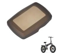 CERFFOOL Housse de Protection pour Engwe EP-2 Pro/Engine Pro Silicone Couverture pour Tableau de Bord/Accélérateur Anti-poussière Étanche Accessoire pour Vélo électrique (Noir pour Tableau de Bord)