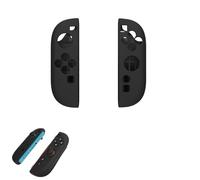 CERFFOOL Housse de Protection pour Nintendo Switch 2 Joy-Con Coque en Silicone Souple Anti-Rayures Antidérapante Antichoc Accessoires pour Consoles de Jeux (Noir)