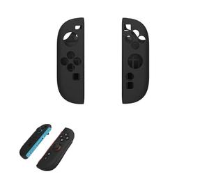 CERFFOOL Housse de Protection pour Nintendo Switch 2 Joy-Con Coque en Silicone Souple Anti-Rayures Antidérapante Antichoc Accessoires pour Consoles de Jeux (Noir)