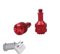 CERFFOOL Joysticks de Télécommande pour DJI RC-N3 N2 N1/Mavic 2 Pièces de Rechange Antidérapante Pouce de Bâton de Contrôleur pour Neo/Flip/Mini 4 Pro/AIR 3S/3/Mavic 3 Pro (Rouge)