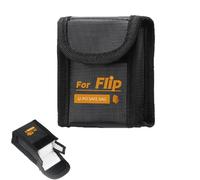 CERFFOOL Lipo Batterie Coffre-Fort Sac pour DJI Flip Ignifuge Antidéflagrant Housse Boîte de Rangement Chargement Sécurisés Sac de Rangement Accessoires pour Drone (pour 1 Batterie)