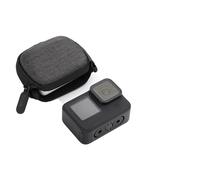 CERFFOOL Mini étui de rangement universel pour DJI Osmo Action 5 Pro 4 3 Insta360 GO 3 GoPro Hero Black 13 12 11 10 9, etc. Protection pour accessoires de caméra d'action, Noir