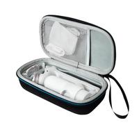 CERFFOOL Sac de rangement portable pour Insta360 Flow Gimbal Stabilisateur Sac de transport EVA résistant aux chocs Étui de protection rigide étanche Sac de voyage et accessoires, Noir , unisexe