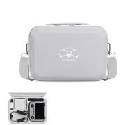 CERFFOOL Sac de Rangement Rigide pour DJI Mini 5 Pro Fly More Combo Étui de Transport avec Bandoulière pour DJI RC 2/RC-N3 Boîte de Protection en PU Étanche Anti-Chute Absorption des Chocs