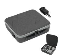 CERFFOOL Sac de Rangement Rigide pour DJI Mini 5 Pro Fly More Combo Étui de Transport pour DJI RC 2/RC-N3 Housse Boîte de Protection Anti-Chute Anti-Rayures avec Bandoulière