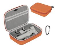 CERFFOOL Sac de Rangement Rigide pour DJI Osmo Mobile 7 Étui de Voyage Portable Housse de Protection pour Stabilisateurs de Cardan Accessoires (Orange pour Om 7)
