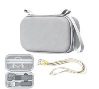 CERFFOOL Sac de Rangement Rigide pour DJI Osmo Pocket 4 Étui de Transport Portable Anti-Chute Anti-Choc Housse de Protection avec Bandoulière Accessoires pour Action Caméras