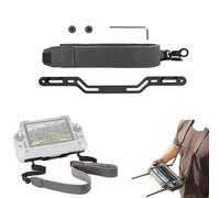 CERFFOOL Sangle de Cou Réglable pour DJI RC Plus 2/1 en Cuir de PU Cordon Tour de Cou avec Boucle Matériau Confortable Lanière pour DJI Matrice 4 /Inspire 3 Drone Télécommande avec Ecran Accessoires