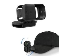 CERFFOOL Support à Clip de Casquette pour DJI Osmo Nano 360° Rotation Support de Serrage à Dégagement Rapide Vertical-Horizontal Pince Vue POV pour Caméra Action Accessoires