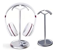 CERFFOOL Support Casque Universel pour Tous Les Casques de Jeu/écouteurs de Bureau Antidérapant & Base Pondérée Durable Support de Bureau en Aluminium pour Écouteurs Bluetooth Supra-Auriculaires