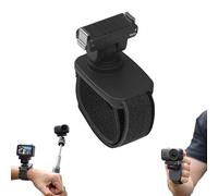 CERFFOOL Support de Bracelet pour DJI Osmo Nano Module de Transmission d'images 360° Rotation Adaptateur Magnétique à Démontage Rapide Bande Réglable en Nylon Sangle de Vélo