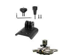 CERFFOOL Support d'extension 1/4" pour connecteur DJI Avata 2 pour Insta360 Go 3 S 3 Insta 360 X4 3 Mount pour GoPro 13 12 11 Accessoire de caméra