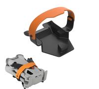 CERFFOOL Support d'hélice pour DJI Mini 4 Pro Stabilisateur de Protection d'hélice de Drone Fixation de Sangle d'hélice Garde de Lames d'accessoires d'hélice pour Accessoires de Drone (Noir+Orange)