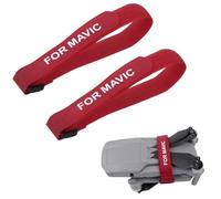 CERFFOOL Support d'Hélice Sangles de pour DJI Mini 5 Pro/Mini 4K/4/3 Pro Mavic 4 Pro/3 Pro Air 3S/3 Fixation Bande Universel Stabilisateur de Sangle de Protection pour Drones Accessoire (Rouge)