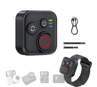 CERFFOOL Télécommande Bluetooth sans Fil Intelligente pour DJI OSMO 360/Action 6/5 Pro/4 pour GoPro Hero/MAX 2 lnsta360 X5/X4 Air/GO Ultra/3S/Ace Pro 2/iOS/Android étanche Portée de 50 m avec Dragonne