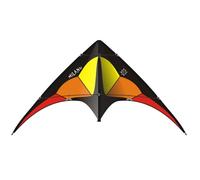 Cerfs volants 2 lignes - Elliot - Milano Black/Oge/Yellow/Red - Mixte - Noir - 12 ans - Adulte