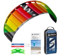 HQ Cerf-volant Symphony Pro 2.5 – double ligne – multicolore – complet