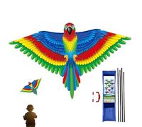 Cerfs-Volants pour | Grand cerf-Volant Portable en Forme d'animal avec poignée et Fil de 100 mètres - Jeux de Plage pour la Famille,pour Adultes Famille Jeunes Adolescents Relaxation Cour G