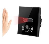 Cerhot 230V EU Interrupteur à détecteur de Mouvement Interrupteur d'éclairage IR Pas Besoin de Toucher Interrupteur d'éclairage
