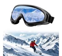 Cerioll Lunettes De Ski, Masque Ski Sphériques avec Anti UV, Masque De Snowboard, Lunette De Moto Cross, Convient Aux Skis, Motos, Vélos, Patinage, Unisexe