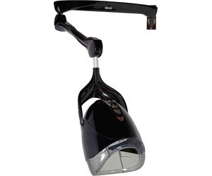 Ceriotti Casque sèche-cheveux «Egg» noir avec Bras mural