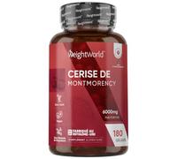 Cerise de Montmorency Gélules - Source de Melatonine, Vitamines & Magnésium