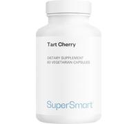 Cerise de Montmorency - Récupération Musculaire - Griottes - SuperSmart | Anti Inflammatoire - Extrait de Prunus Cerasus Standardisé à 6,5 % d’Anthocyanines - Anti-âge - Vegan