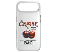 Cerise Mention BAC 2026 - Fête ta Réussite au Baccalauréat Coque pour iPhone Air