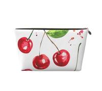Cerise Mignonne imprimée, Trousse de Maquillage Trousse à cosmétiques Trousse de Toilette de Voyage Portable Pochette de Toilette