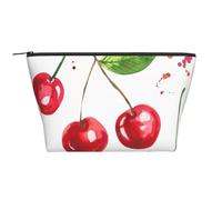 Cerise Mignonne imprimée, Trousse de Toilette Trousse de Maquillage Sac à cosmétiques Trousse de Toilette de Voyage Portable