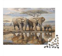 Cerise Puzzle 1000 Pièces Jouet en Bois Divertissement Créatif De l'art De La Décoration African Yeux Rouges Feux Challenge Toy Adultes & Enfants des 14 Ans 1000pcs (75x50cm)