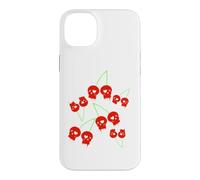 Cerise Rouges Le crâne Yami Kawaii Nu Goth Lolita Menhera Coque pour iPhone 14 Plus