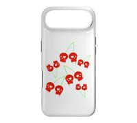 Cerise Rouges Le crâne Yami Kawaii Nu Goth Lolita Menhera Coque pour iPhone Air
