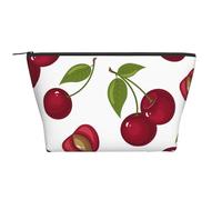 Cerise, Trousse de Toilette Trousse de Maquillage Sac à cosmétiques Trousse de Toilette de Voyage Portable