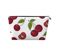 Cerise, Trousse de Toilette Trousse de Maquillage Sac à cosmétiques Trousse de Toilette de Voyage Portable