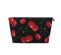 Cerise, Trousse de Toilette Trousse de Maquillage Sac à cosmétiques Trousse de Toilette de Voyage Portable