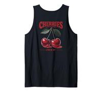 Cerises A Pop of Joy Style Vintage de la Ferme au marché Art Back Débardeur