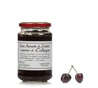 Cerises de San Benedetto sans sucre - Produit artisanal italien (1 pot 380 grammes)