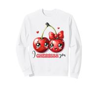 Cerises Kawaii I Cherrish You Couple Love Fruit Sweatshirt
