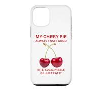 Cerises Ma Tarte à la crème aux Cerises a Toujours Bon goût et drôle Coque pour iPhone 12/12 Pro