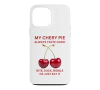Cerises Ma Tarte à la crème aux Cerises a Toujours Bon goût et drôle Coque pour iPhone 13 Pro Max