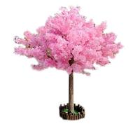 Cerisier Artificiel en Fleurs (Rose), décoration pour Toutes Les Saisons, Aspect réaliste, Facile d'entretien, idéal pour Les fêtes, Anniversaires et Autres Occasions spéciales.,120×120cm