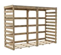 CERLAND ABRI BUCHES Bois XL 238X82X174CM - 173,8 x 238,4 x 82,1 cm -