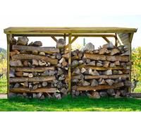 Cerland Abri-bûches en bois autoclave 3,4 m³ - Montréal - 80100195