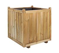 CERLAND Bac à Fleurs carré en Bois VENDÔME - 235 L