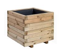 CERLAND Bac à Fleurs carré Stockholm - 50 x 50 x 43 cm